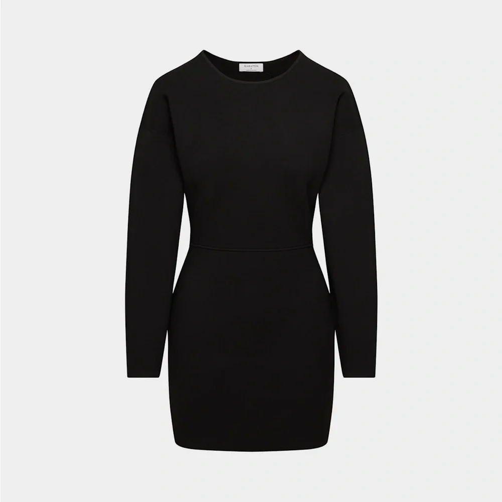 NWT Aritzia Babaton Delancey Dress in Black - Picture 5 of 10